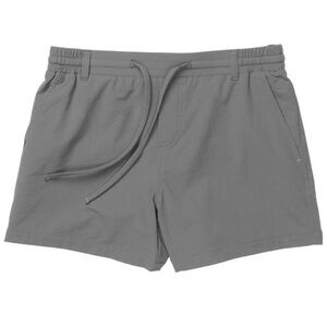 Coalatree WOMEN'S TRAILHEAD SHORTS Grey Size XL Packable Waterproof 4” Inseam